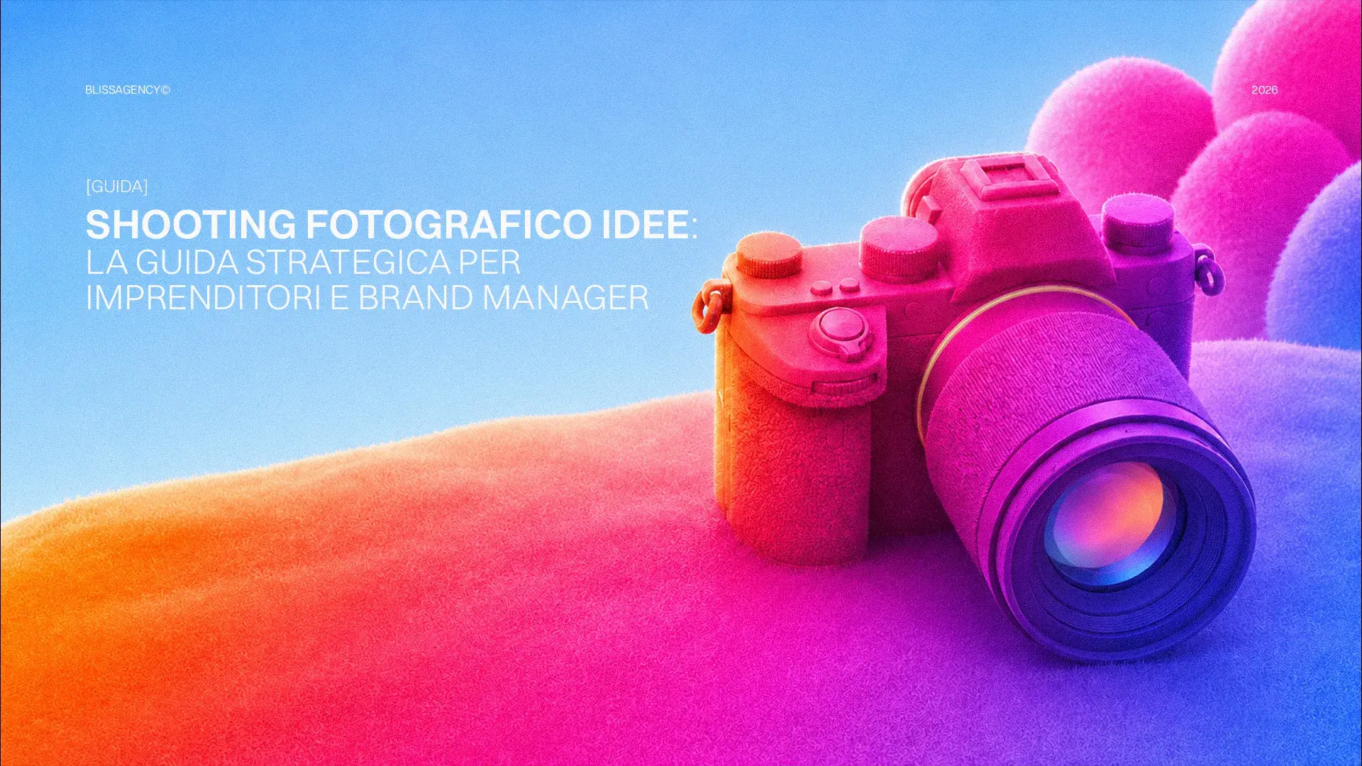 Shooting fotografico food: Fotocamera colorata per immagini di cibo irresistibili. Guida strategica per brand manager e imprenditori.