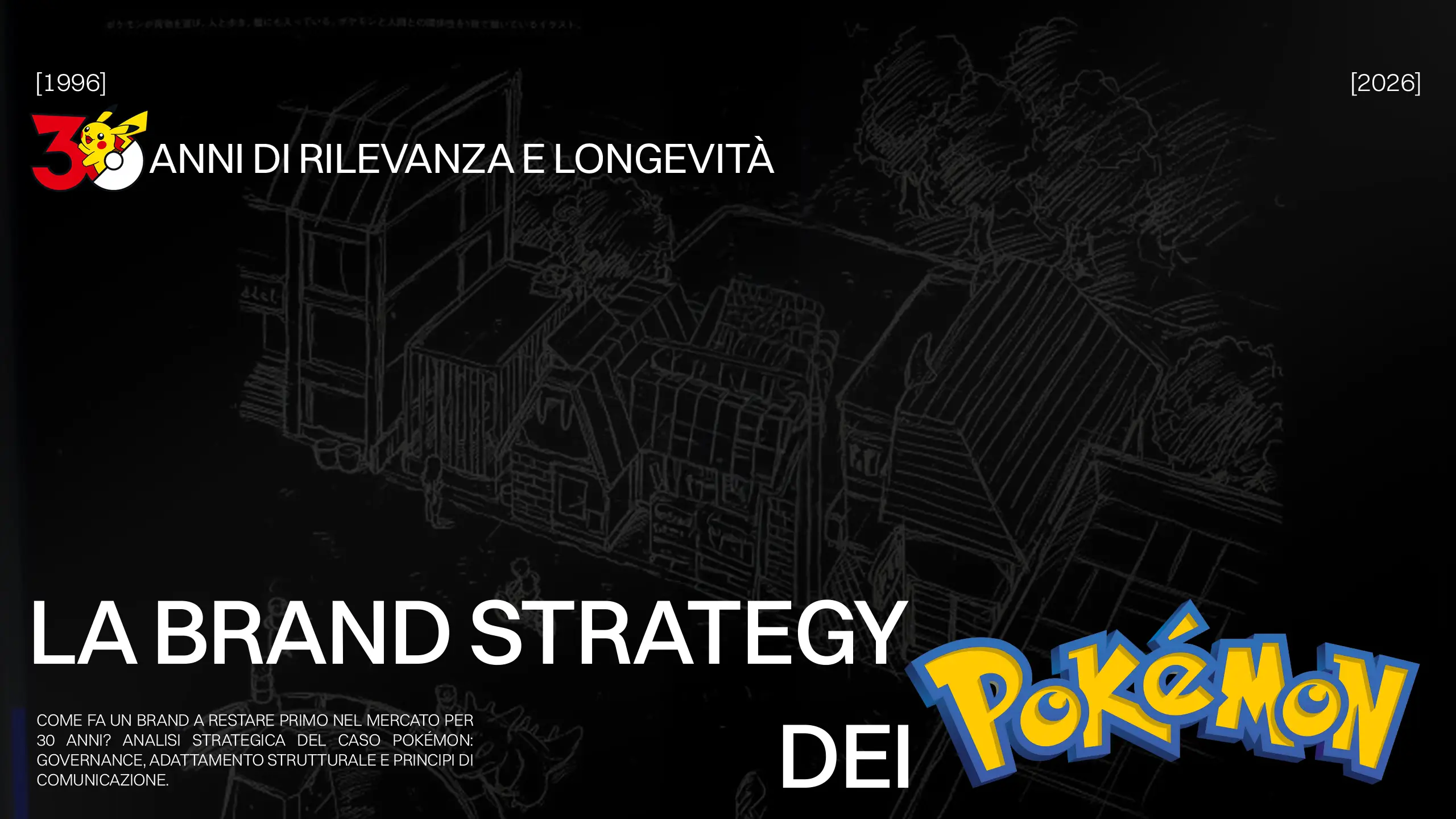 Strategia del Brand Pokémon: 30 anni di successo. Analisi strategica e adattamento strutturale per la governance del brand Pokémon.