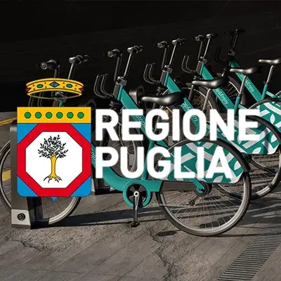Biciclette Regione Puglia per mobilità sostenibile e cicloturismo in Puglia. Noleggio bici elettriche e bike sharing a disposizione.