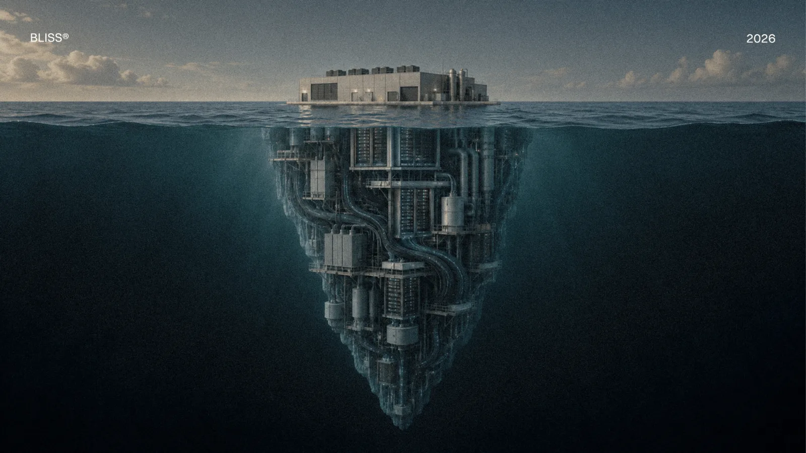 iceberg dei data center italiani, copertina del magazine digitale di bliss