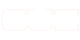 Logo CueNews bianco su sfondo blu-grigio. Design minimalista, moderno. Notizie ed eventi attuali.
