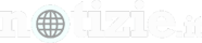 Logo di Notizie.it, sito web di notizie e informazione in Italia. Grafica con globo stilizzato e testo bianco su sfondo colorato.
